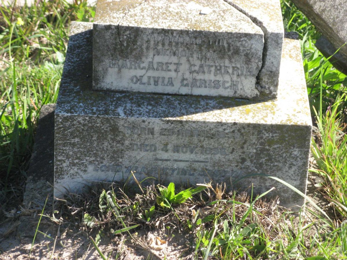 GARISCH Margaret Catherine Olivia 1836-1896