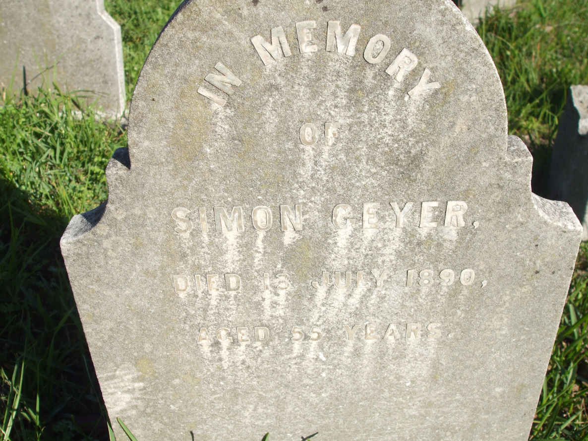 GEYER Simon -1890 