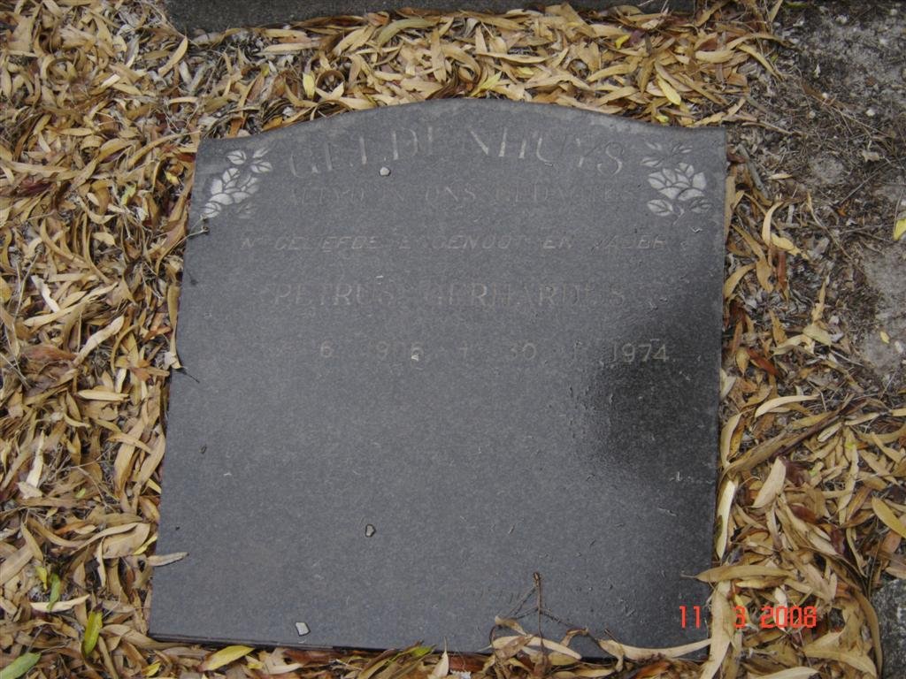 GELDENHUYS Petrus Gerhardus 1906-1974