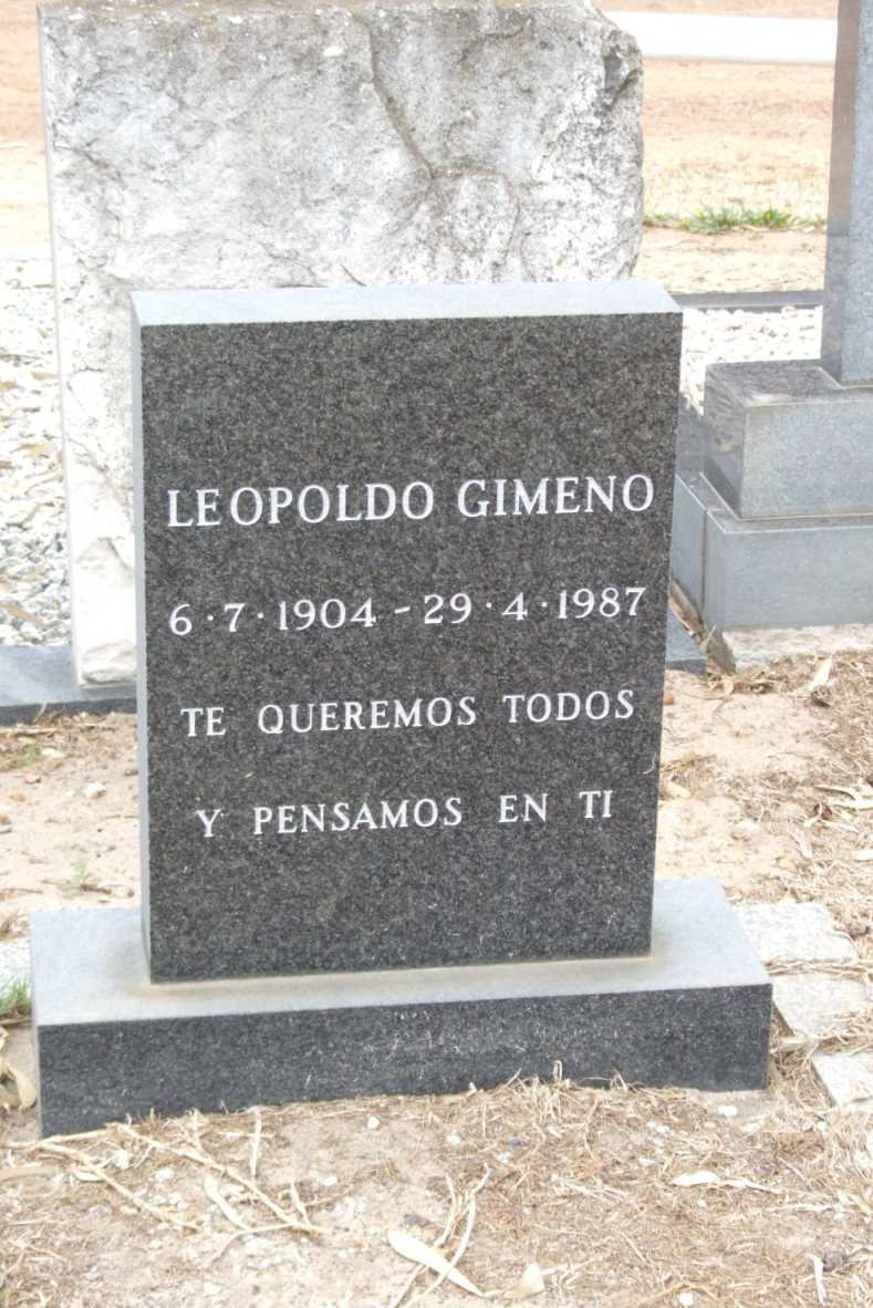 GIMENO Leopoldo 1904-1987
