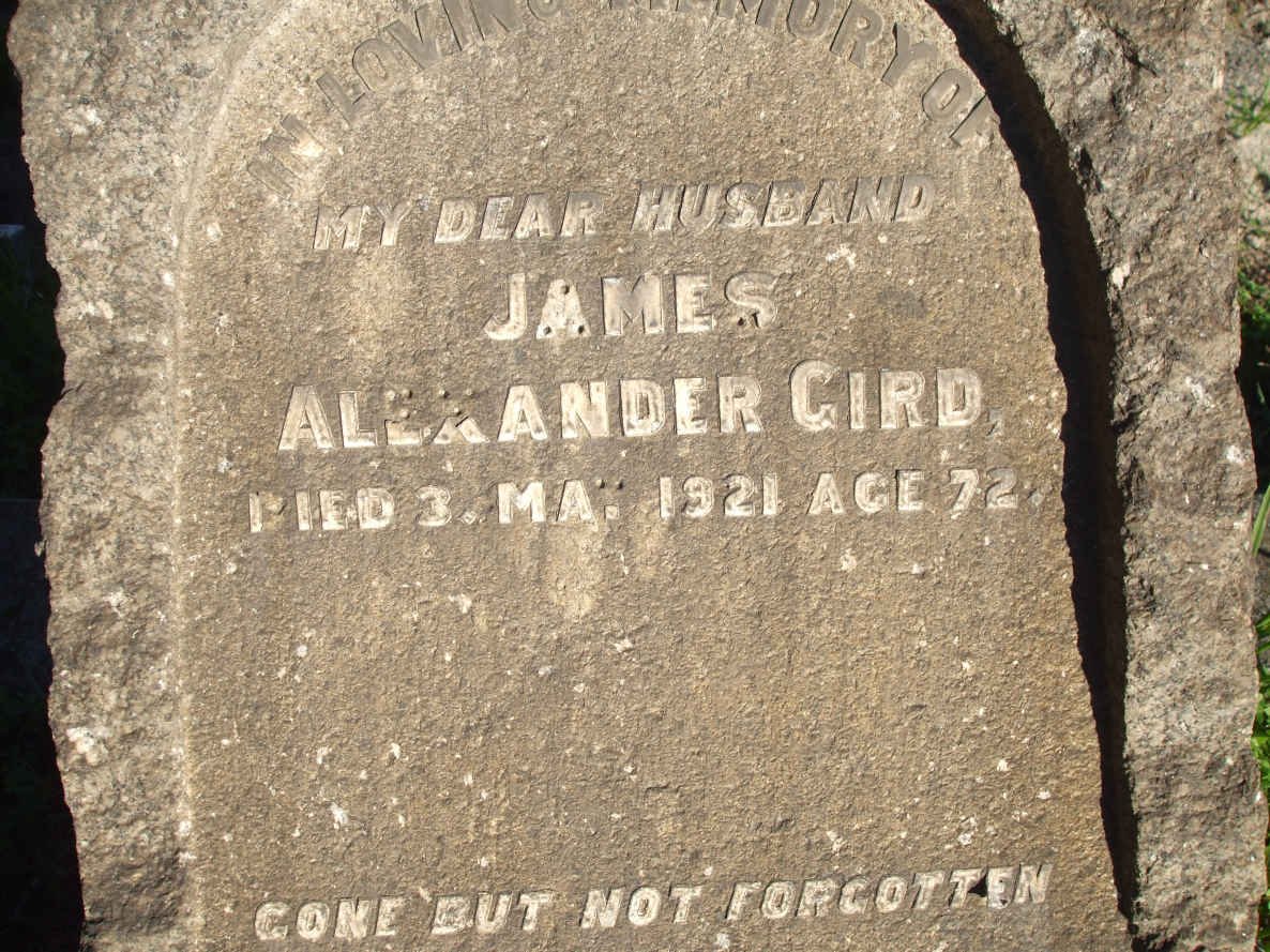 GIRD James Alexander -1921