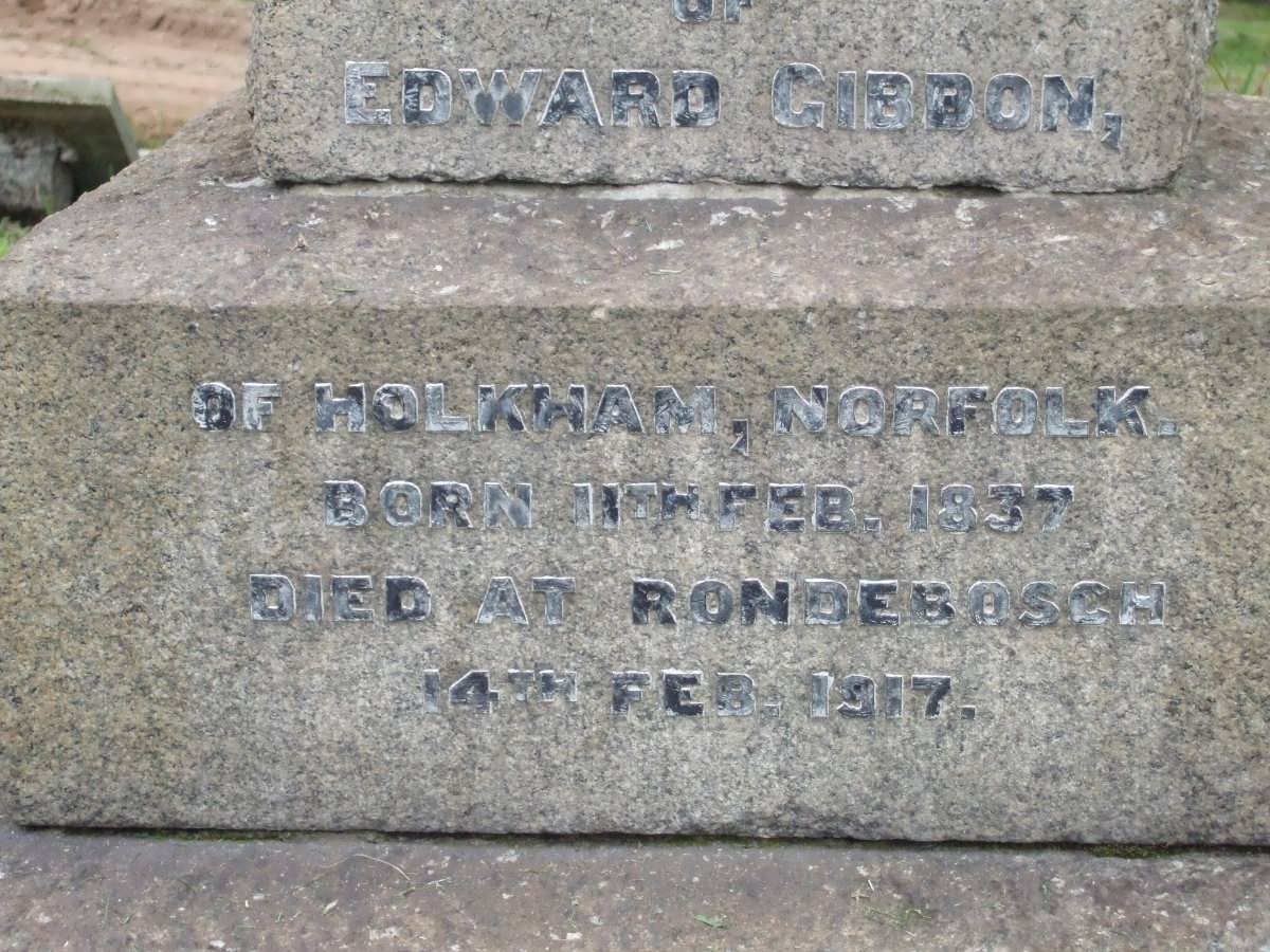 GIBBON Edward  1837-1917