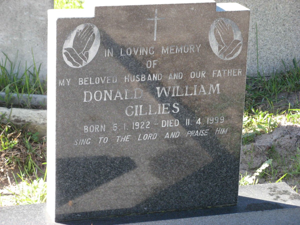 GILLIES Donald William 1922-1999