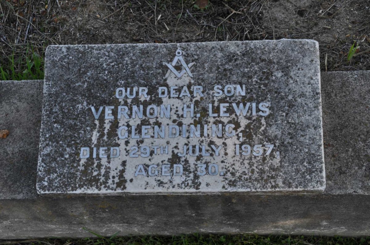 GLENDINING Vernon H. Lewis -1957