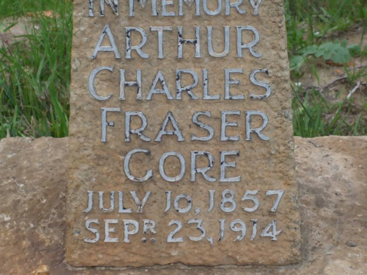 GORE Arthur Charles Fraser 1857-1914