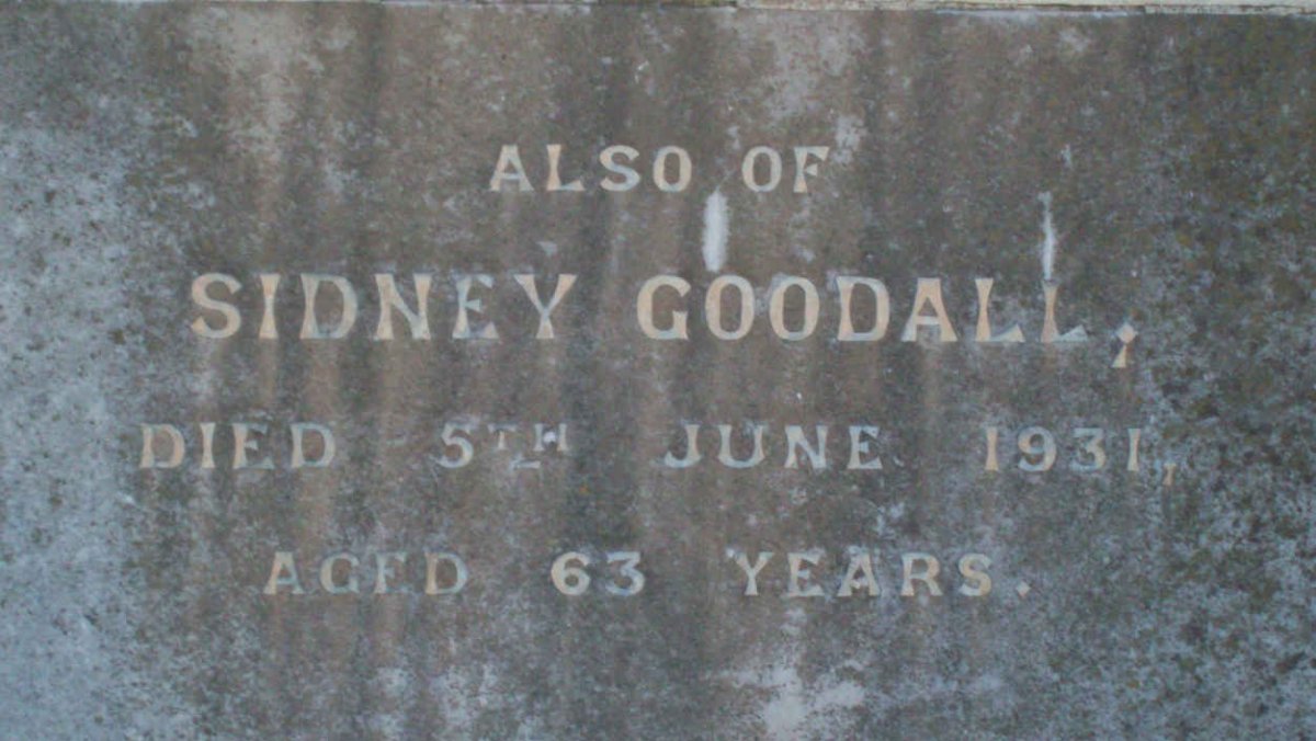 GOODALL Sidney -1931