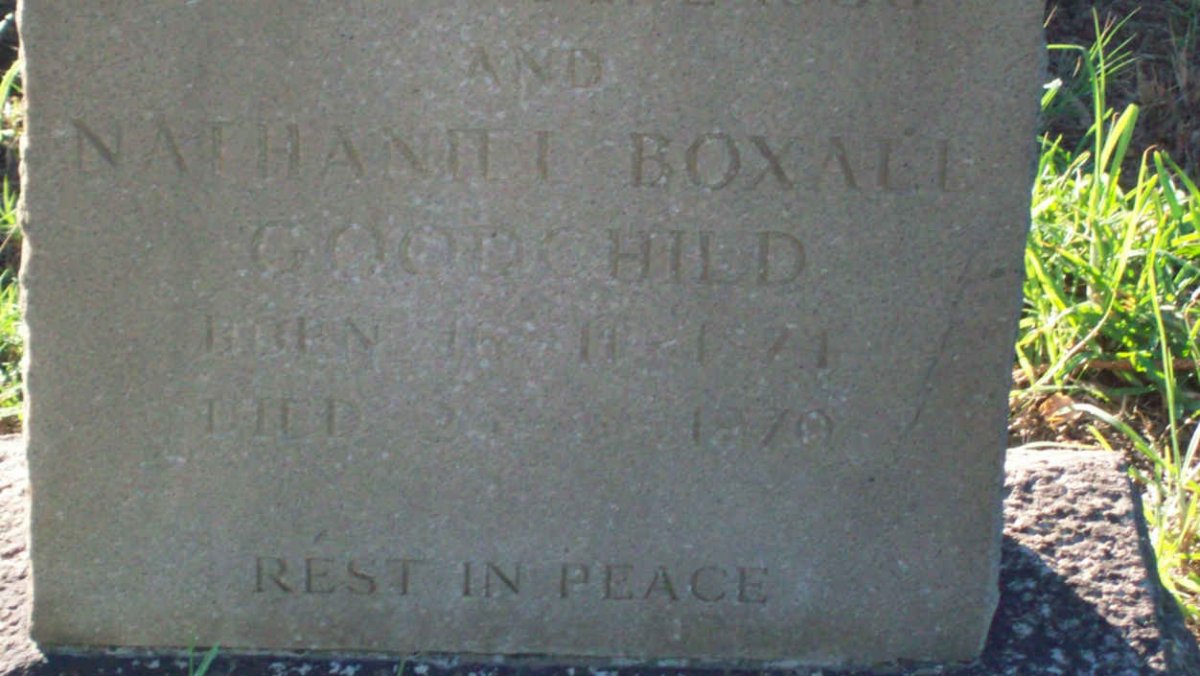 GOODCHILD Nathaniel Boxall 1874-1970