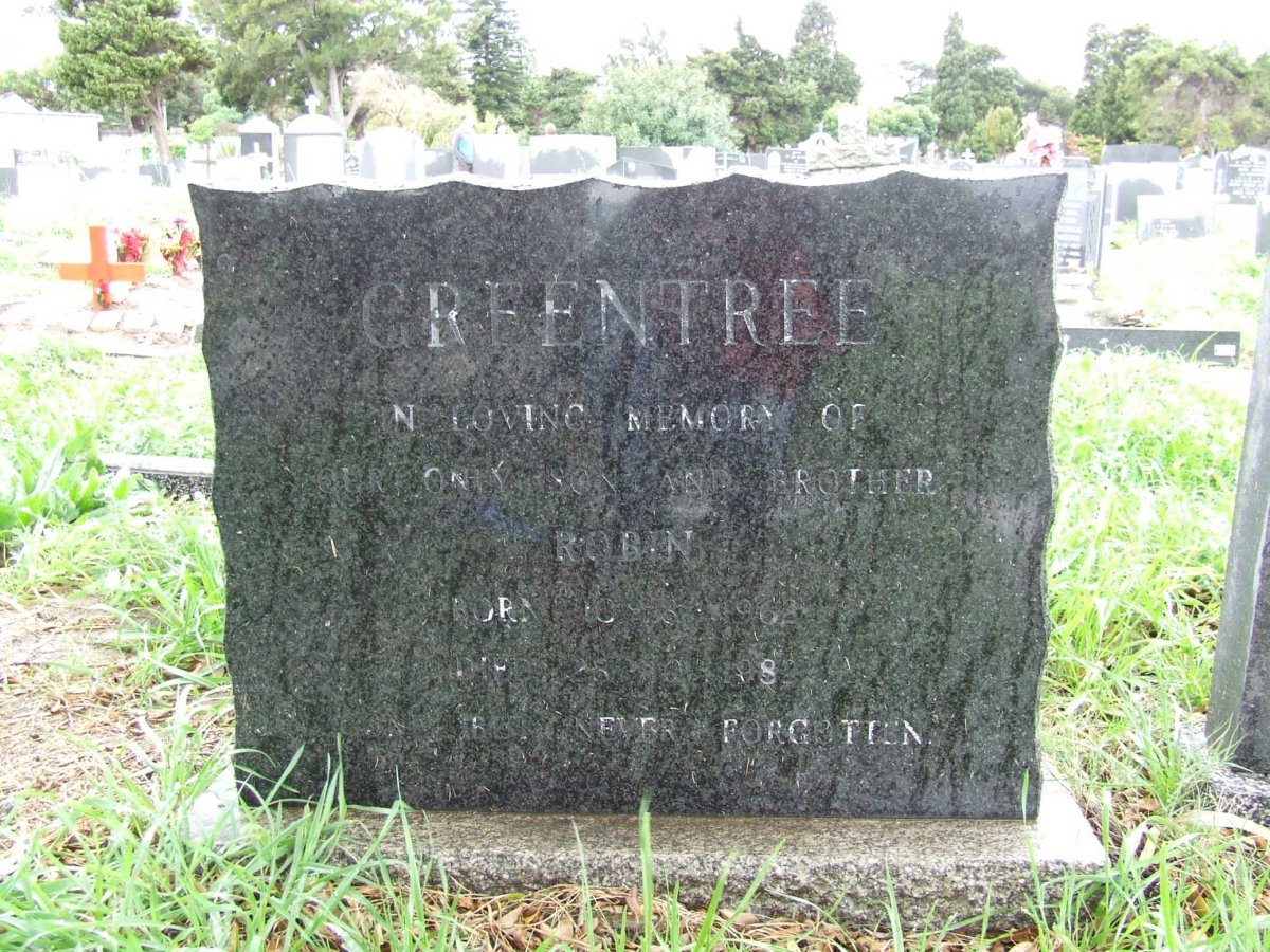 GREENTREE Robin 1962-1982