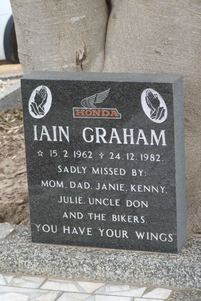 GRAHAM Iain 1962-1982