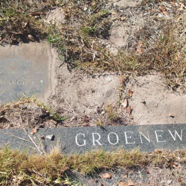 GROENEWALD Martha Maria 1927-1967