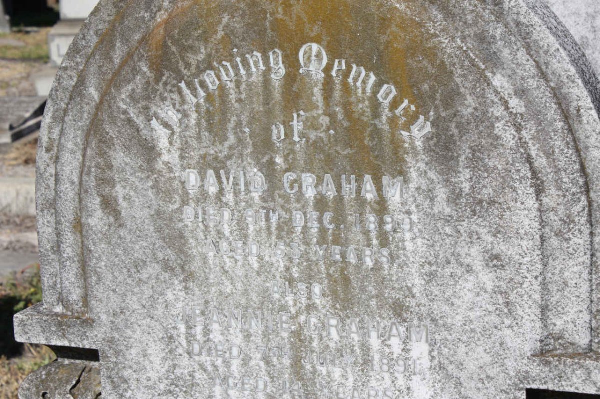 GRAHAM David -1899 :: GRAHAM Jeannie -1891