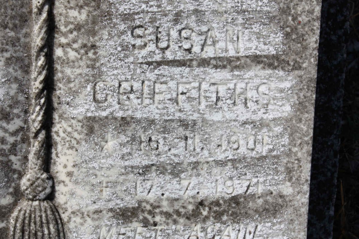 GRIFFITHS Susan 1901-1971