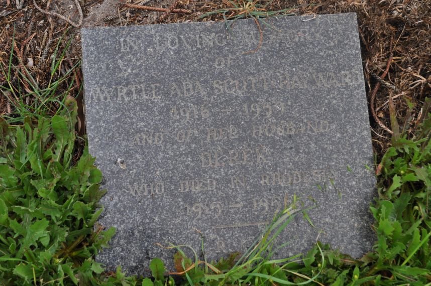 HAYWARD Derek, SCOTT 1915-195? &amp; Myrtle Ada 1916-1959