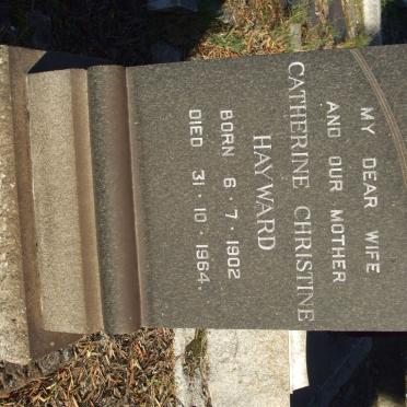 HAYWARD Catherine Christine 1902-1964