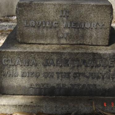 HANDLEY Clara Jane -1936