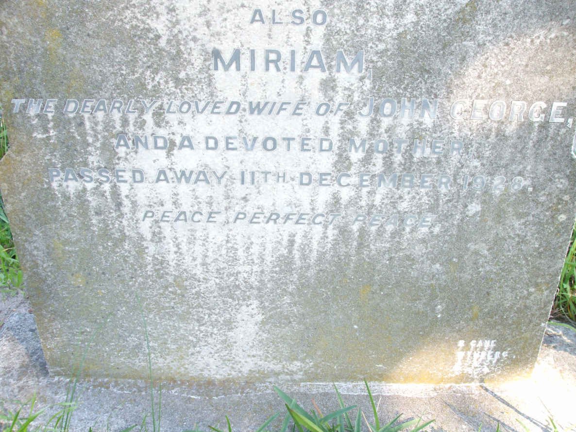 HARRISON Miriam -1928
