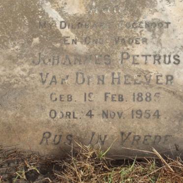 HEEVER Johannes Petrus, van den 1885-1954