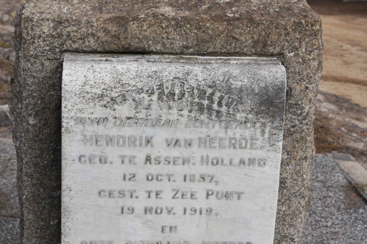 HEERDE  Hendrik, van 1857-1919