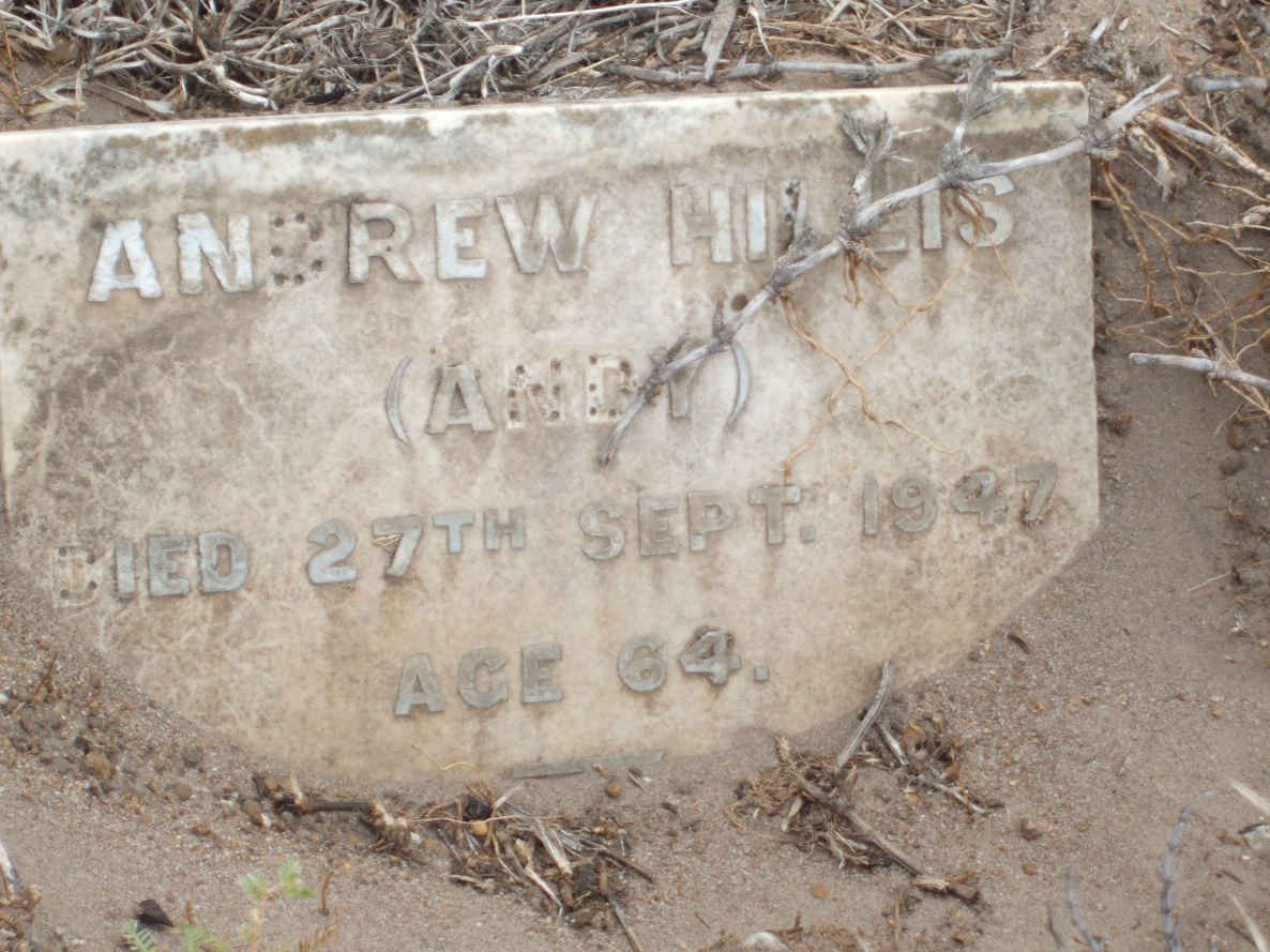 HILLIS Andrew -1947