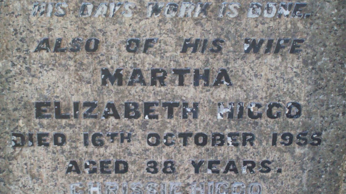 HIGGO Martha Elizabeth -1955