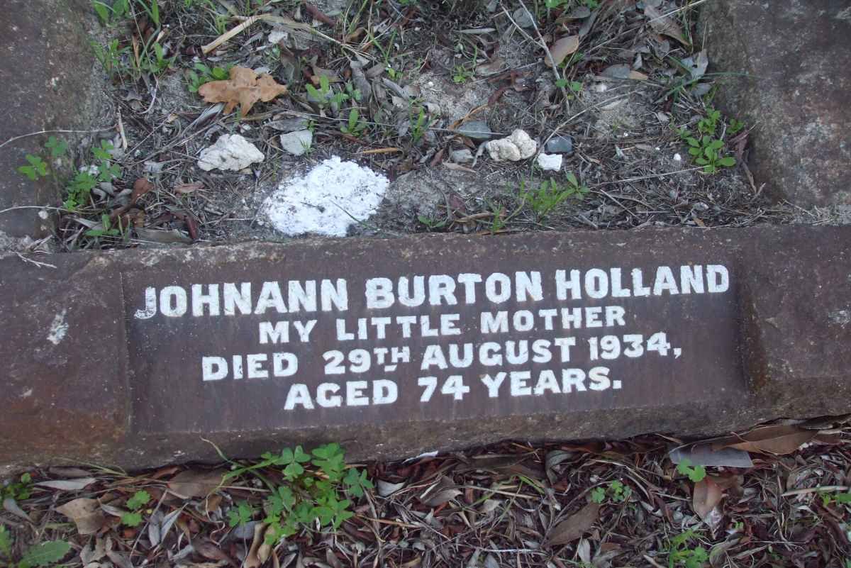 HOLLAND Johnann Burton -1934