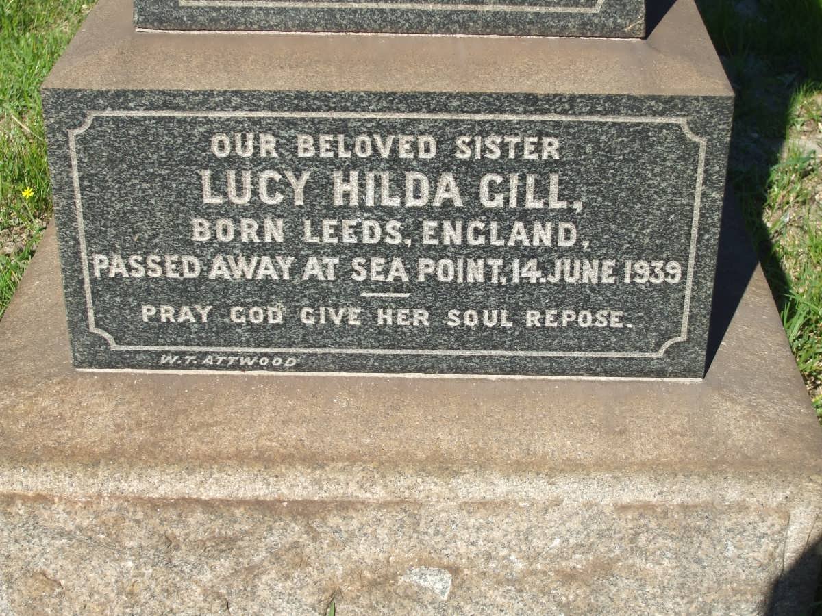 GILL Lucy Hilda -1939