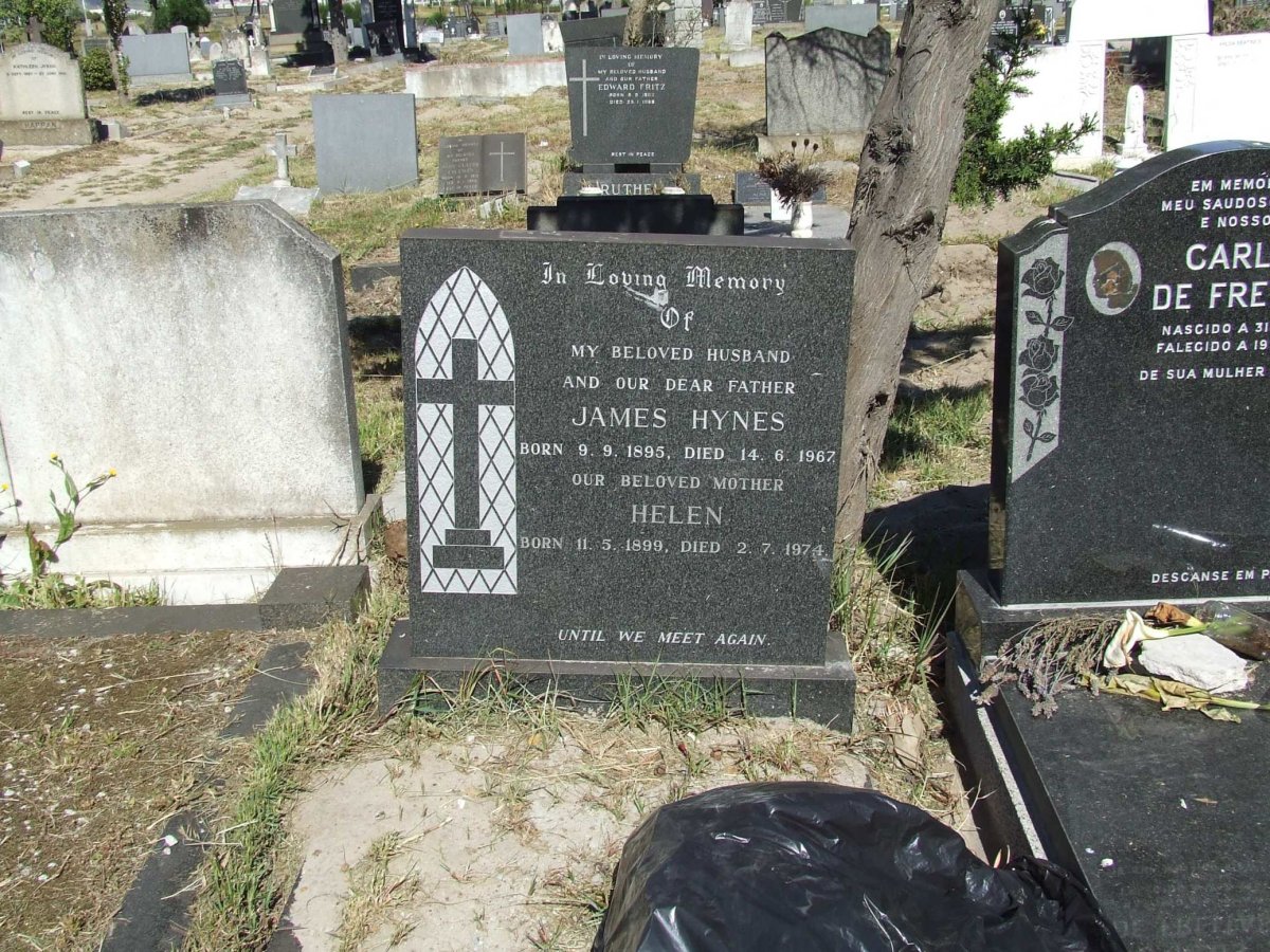 HYNES James 1895-1967 &amp; Helen 1899-1974