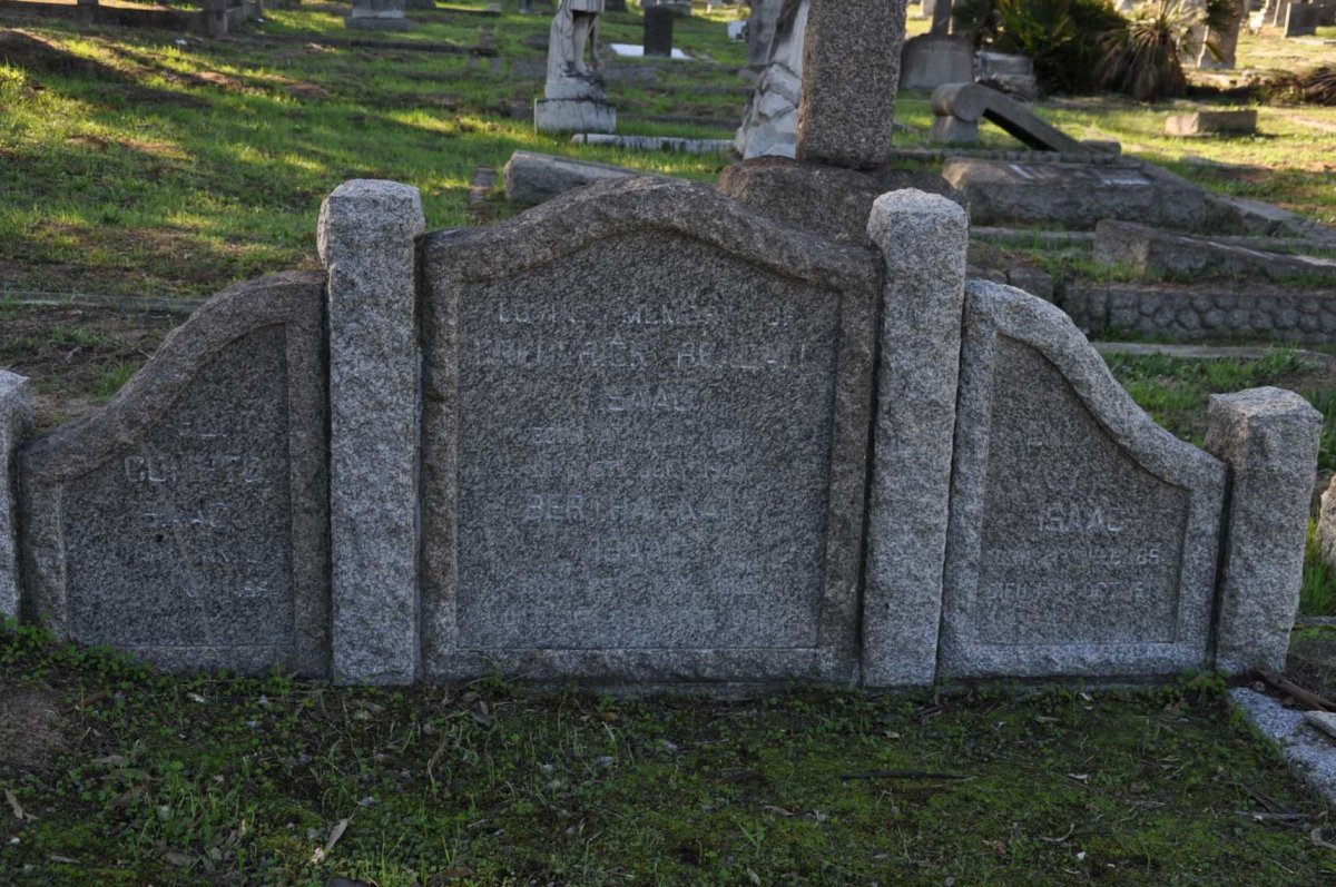 ISAAC Frederick Bendall &amp; Bertha Kate