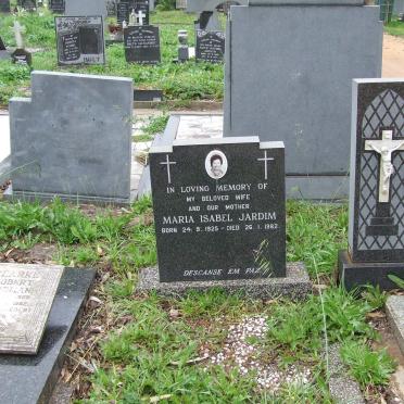 JARDIM Maria Isabel 1925-1982