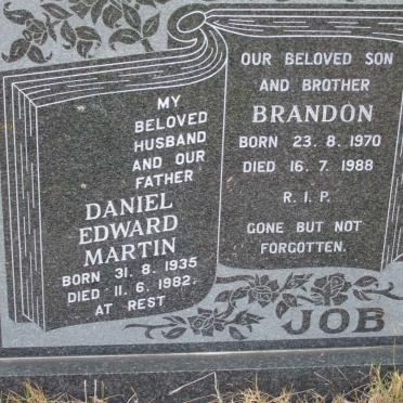 JOB Daniel Edward Martin 1935-1982 :: JOB Brandon 1970-1988