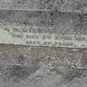 JOHNSON Christopher B. -1905
