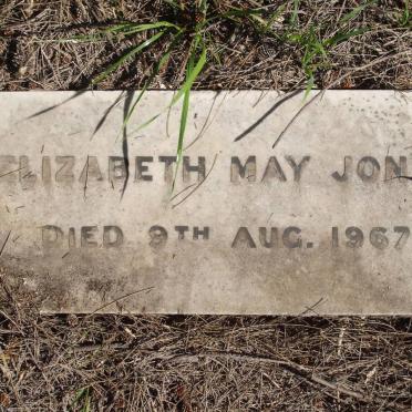 JONES Elizabeth May -1967