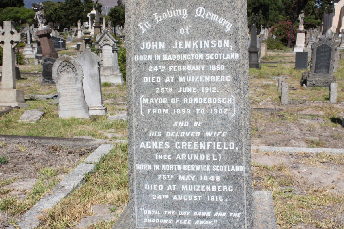 JENKINSON John 1850-1912 &amp; Agnes Greenfield ARUNDEL 1848-1916