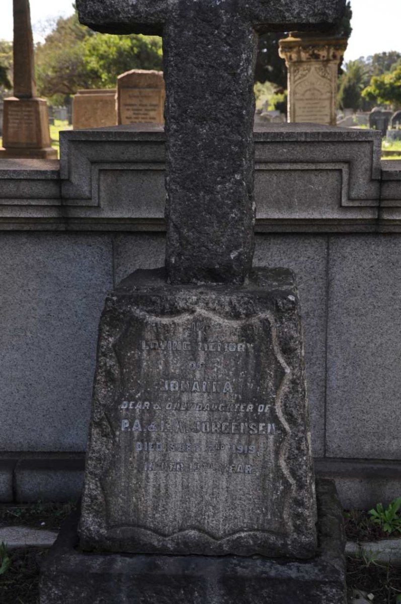 JORGENSEN Johanna -1919