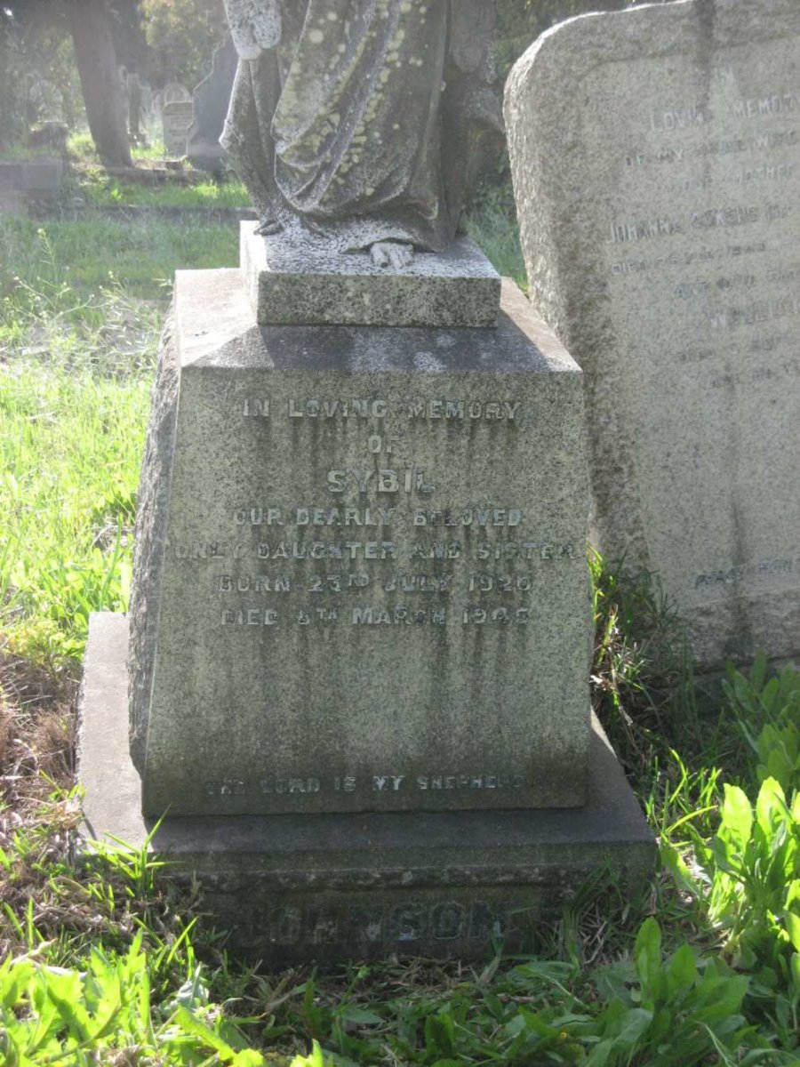 JOHNSON Sybil 1926-1965