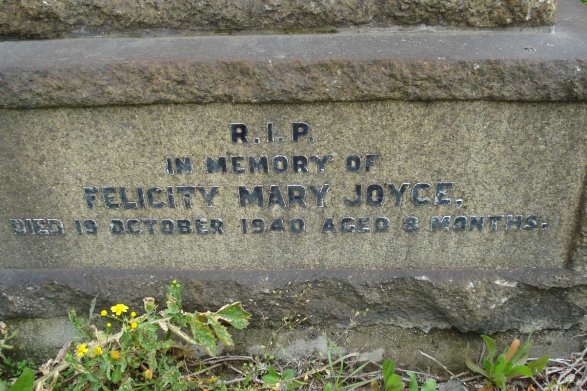 JOYCE Felicity Mary -1940