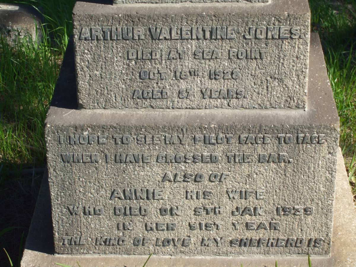 JONES Arthur Valentine -1928 &amp; Annie -1939