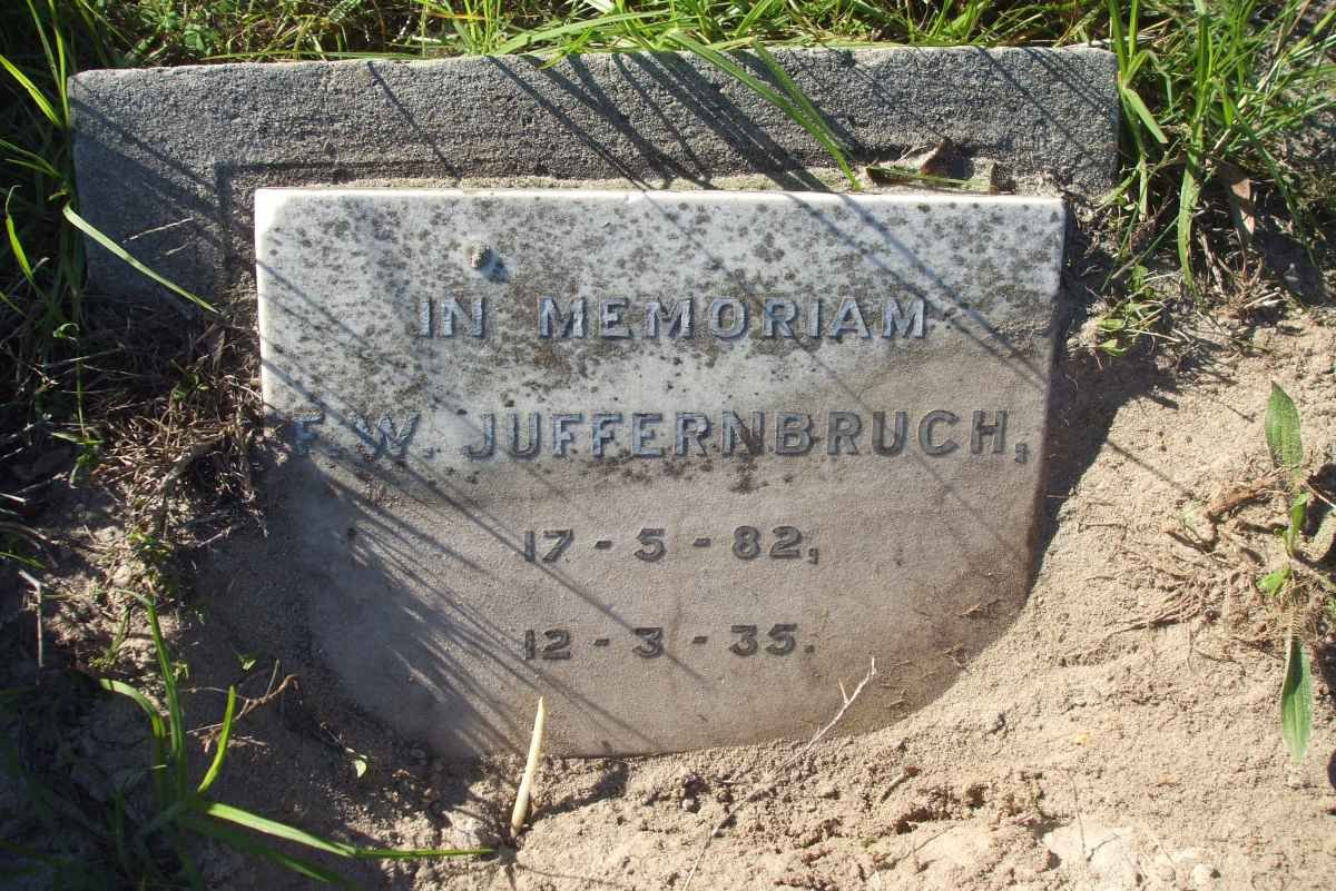 JUFFERNBRUCH F.W. 1882-1935