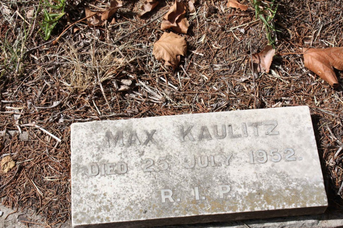 KAULITZ Max -1952