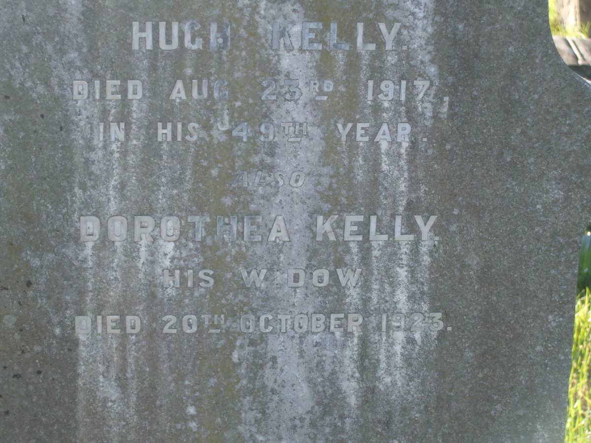 KELLY Hugh -1917 &amp; Dorothea -1923