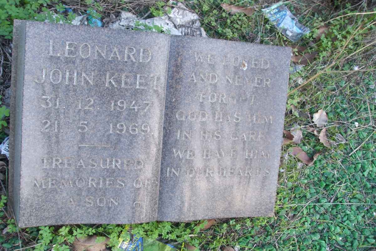 KEET Leonard John 1947-1969