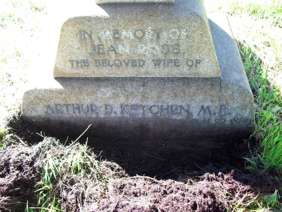 KETCHEN Jane nee ROSS 1869-1923