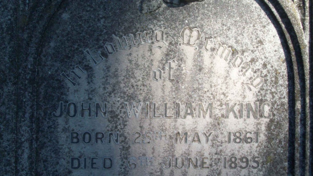 KING John William 1861-1895