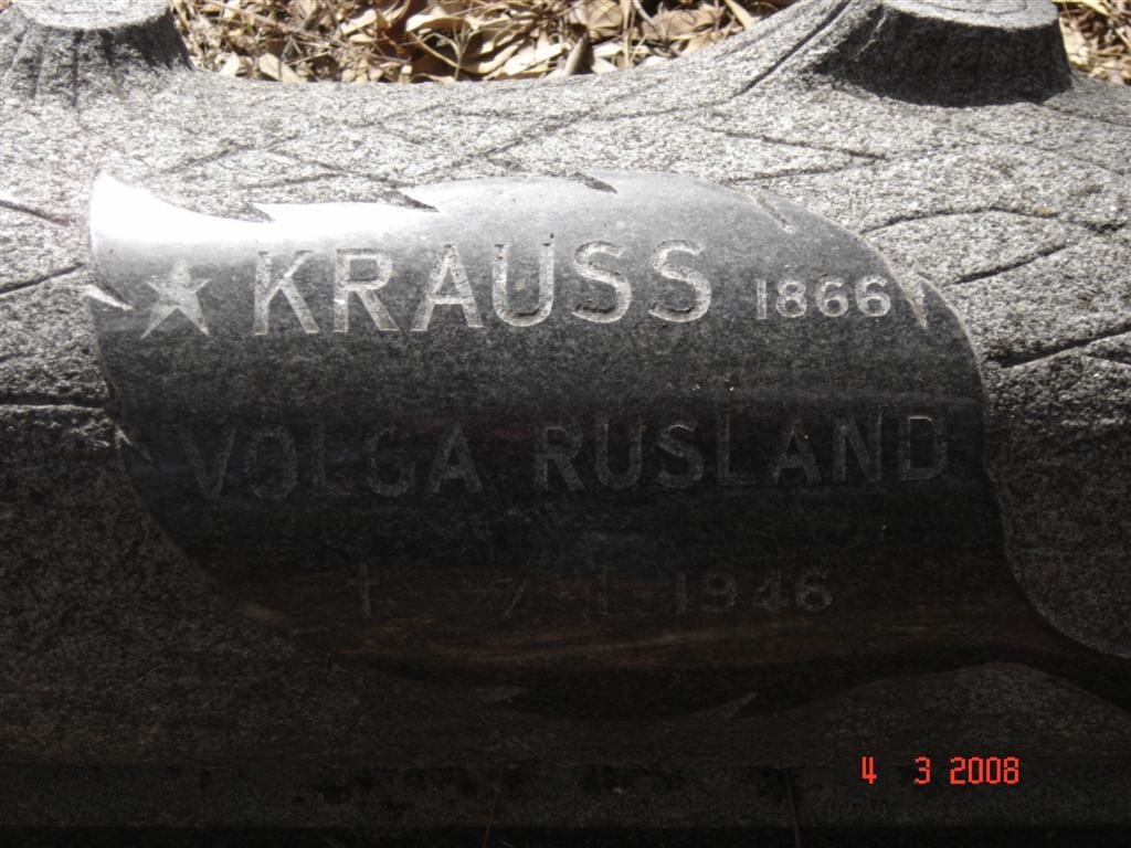 KRAUSS 1866-1946