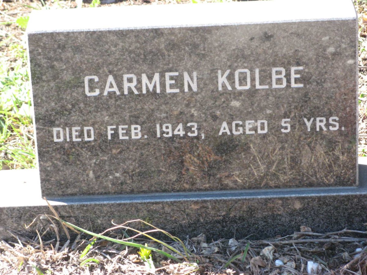 KOLBE Carmen -1943
