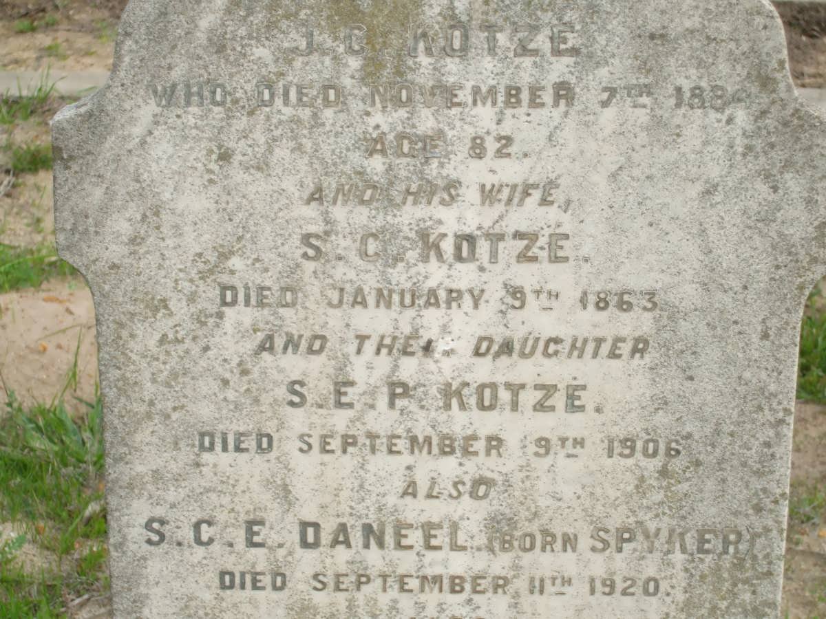 KOTZE :: DANEEL :: SPYKER