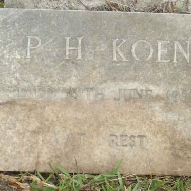 KOEN P.H. -1959