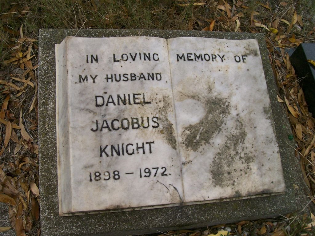 KNIGHT Daniel Jacobus 1898-1972