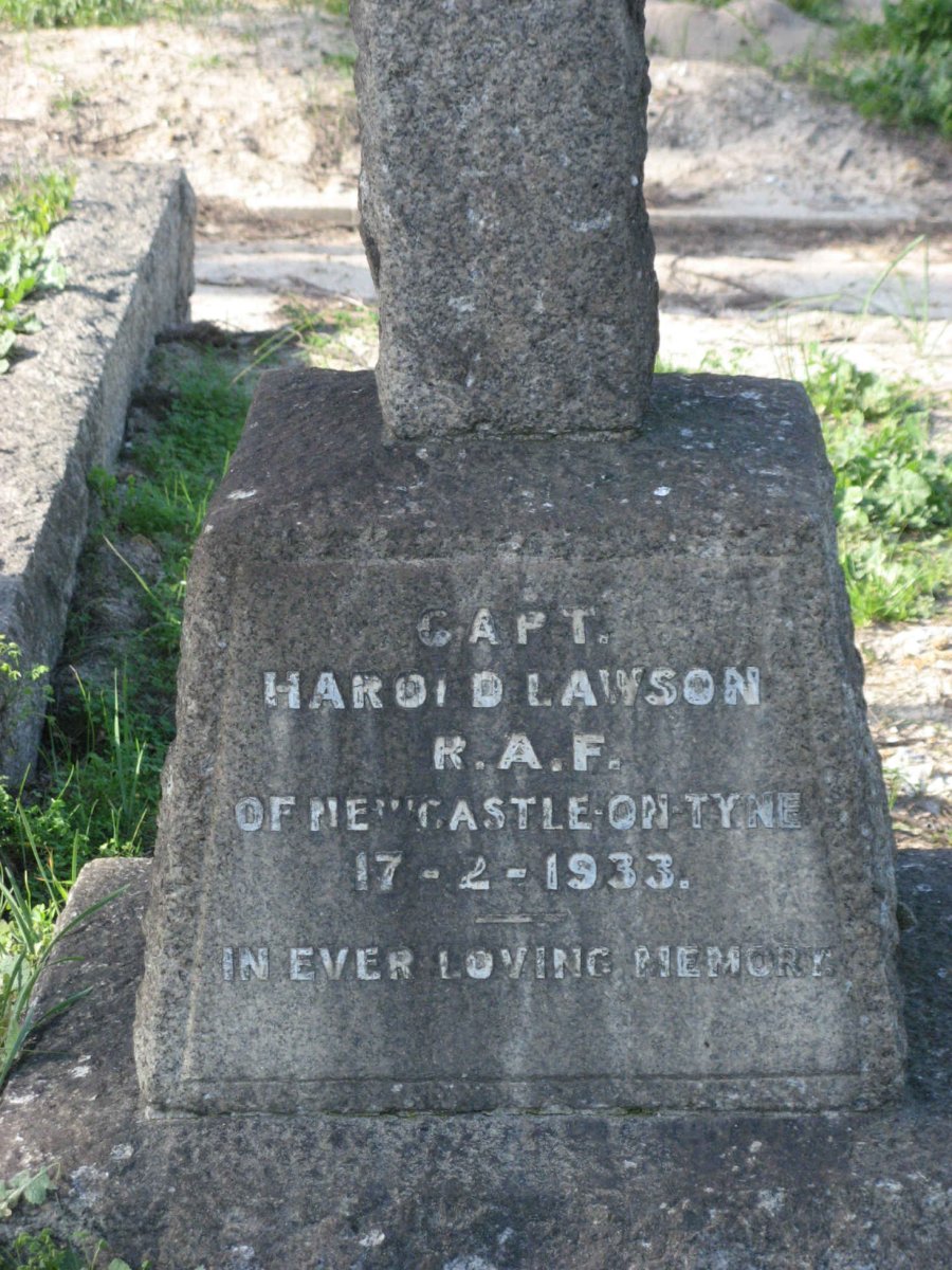 LAWSON Harold -1933