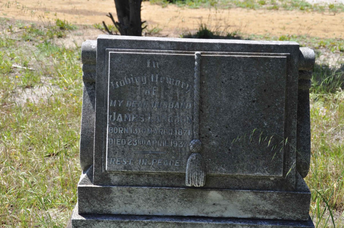 LANGDON James 1871-1937
